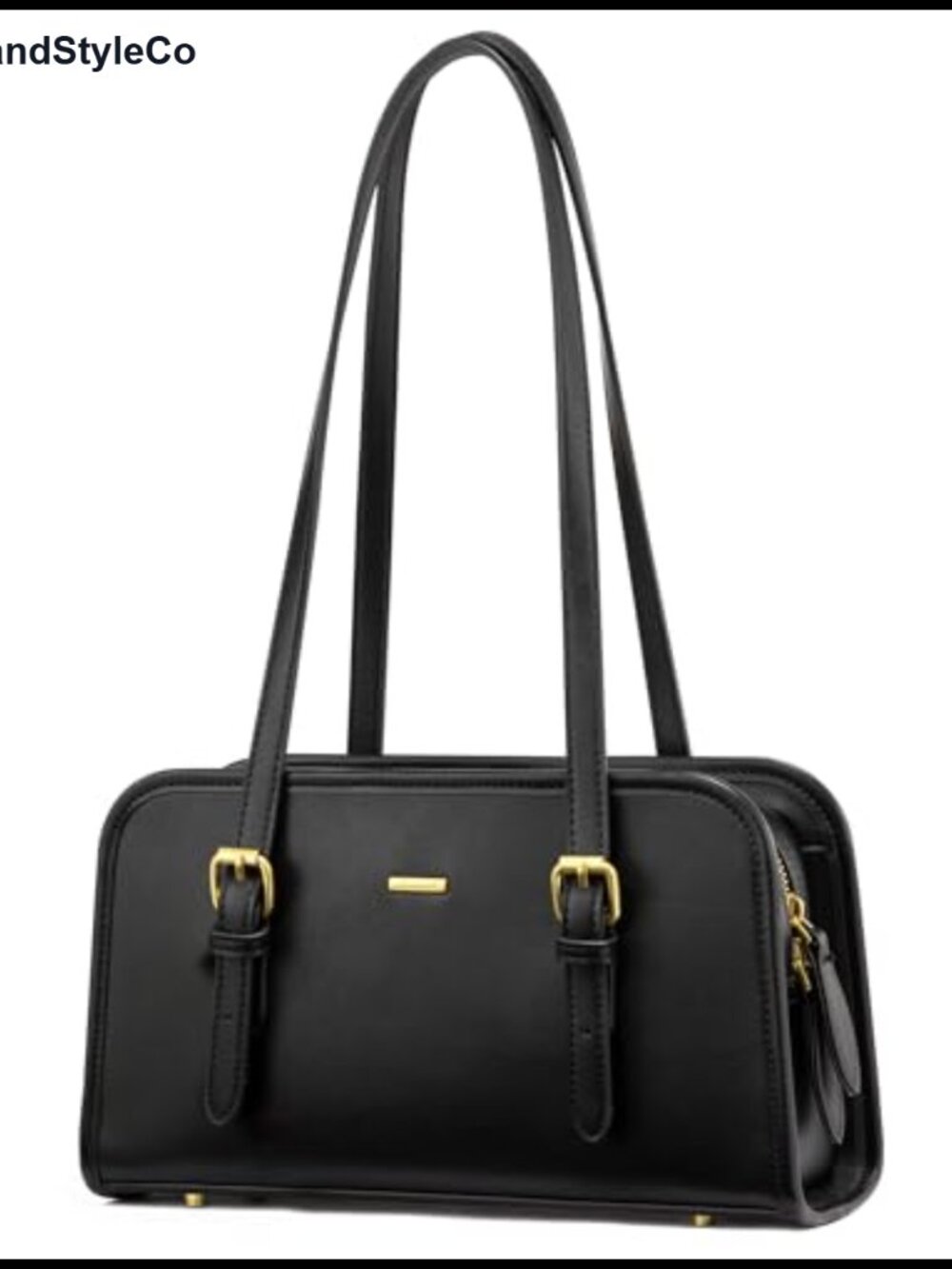 Swing Zip Shoulder Bag Vegan Leather Small Hobo Clutch Women